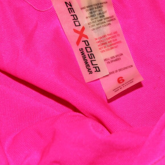 Popisicle 3 Pcs ZeroXposur Tankini Swimsuit Sized 6 New - Picture 2 of 5